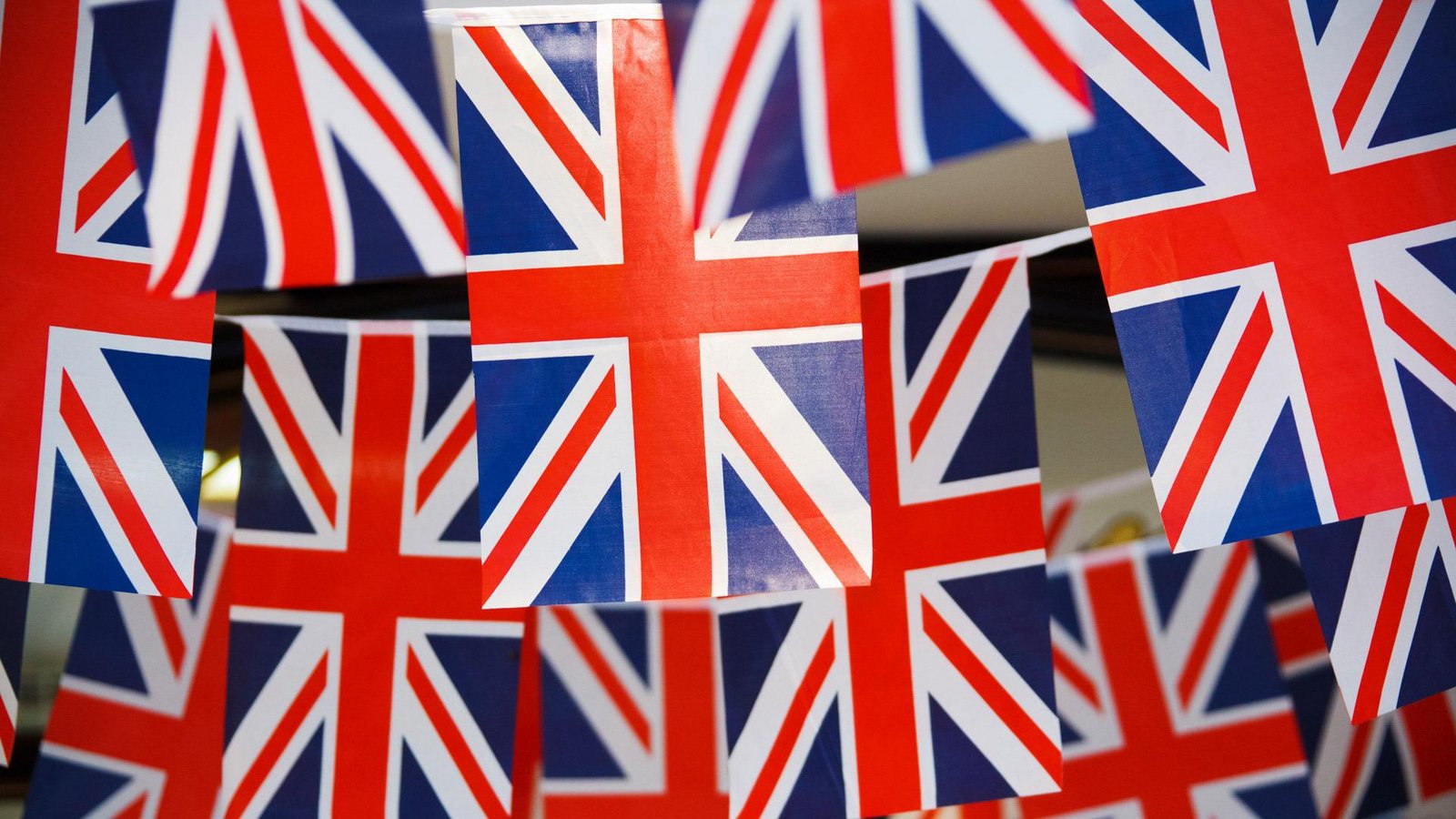 Vlaggen Groot-Brittannië