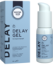 Mister Size Delay Gel doos en pompdispenserfles