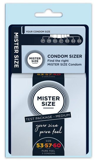 Mister Size Maat-Kit Medium met Condoom Sizer